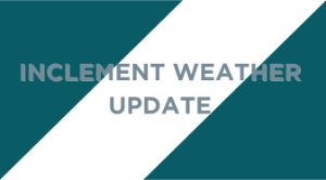 Inclement Weather Update: Sparta, Tenn. Main Manufacturing & Central Distribution